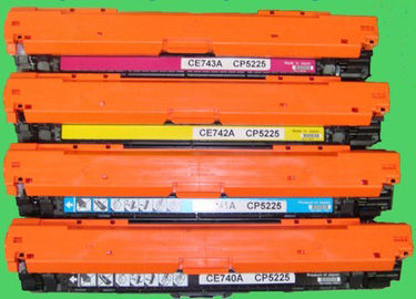 CE740A 741A 742A 743A لخرطوشة حبر طابعة HP الملونة المستخدمة لـ HP CP5220 5225