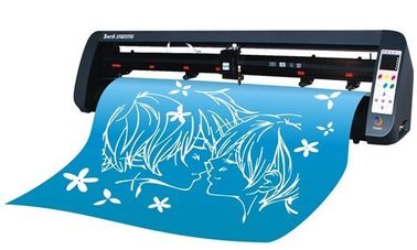 Film Desktop Servo Motor Cutting Plotter 24'' with Optical Eye , USB Output