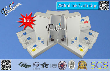 يلوّن pp 6 refillable كبير شكل حبر خرطوش ل hp T1100/T1100ps طابعة 260ml