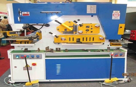 هيدروليّ ثقب طرد سنبك & قصّ ironworker آلة, خفيف Pole آلة يقطع 25mm حدّ أقصى