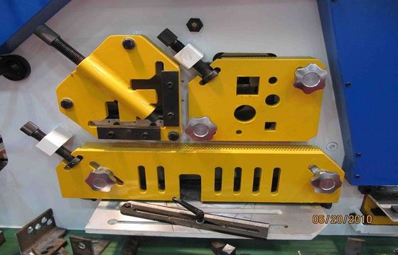 هيدروليّ ثقب طرد سنبك & قصّ ironworker آلة, خفيف Pole آلة يقطع 25mm حدّ أقصى