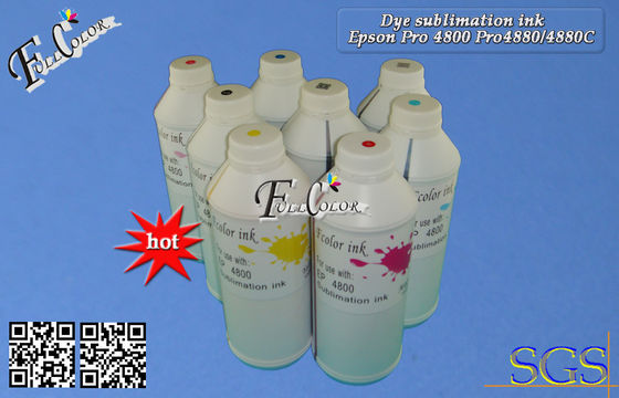 صبغ تصعيد حبر ل Epson مناصر 4800 طابعة حرارة Transfet يطبع حبر
