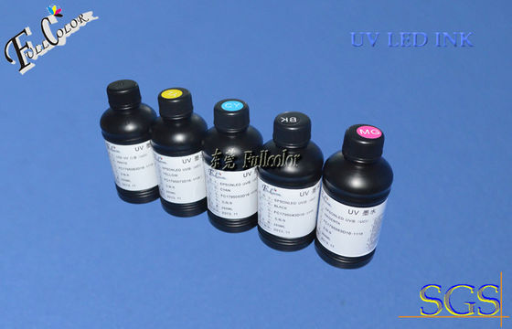 يلوّن uv يقود حبر قابل للشفاء ل Epson Pro4800 يوسع شكل نافث حبر/flatbed طابعة حبر, 8 ضوء uv حبر