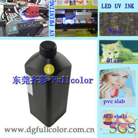 عال لون كثافة uv يقود حبر قابل للشفاء ل Epson DX5 طابعة رأس uv يطبع