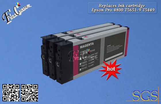 متوافق طابعة حبر يستبدل خرطوش Eposon مناصر 4800 Cartridgte T5651-9