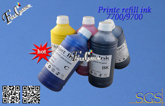 5 نجم زبون مراجعة متوافق طابعة حبر ل Epson مناصر 9710 7710 1000ml زجاجة مجموعة ل reseller