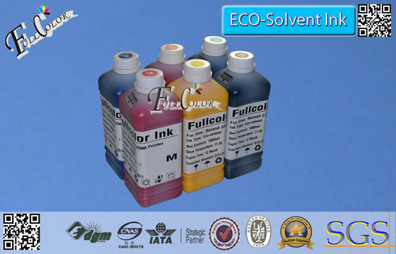 BK/M/C/Y/LM/LC حبر solvent ل Xaar 500 180/360 DPI لشكل كبير طابعة