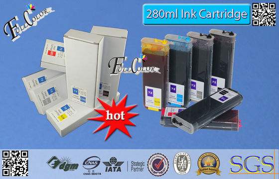 يلوّن pp 6 refillable كبير شكل حبر خرطوش ل hp T1100/T1100ps طابعة 260ml