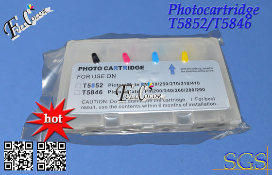 Epson يخلو refillable حبر خرطوش T5846 t5852 k c m {capit}Y 4 لون