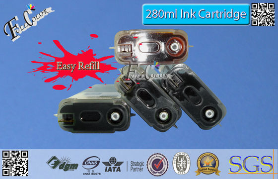 hp Desginjet Pinter no. 72 refillable حبر خرطوش مع صبغ وصبغ حبر ورقاقة