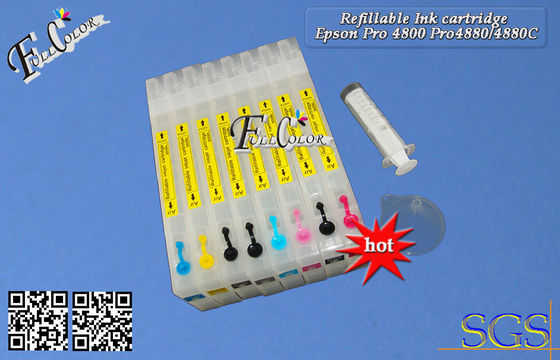 خرطوش refillable ل Epson مناصر 4800 طابعة عبوة جديدة حبر خرطوش