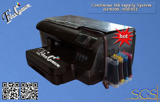 HP950 CISS مستمرّ حبر إمداد تموين نظام ل Officejet مناصر 8100 طابعة CISS