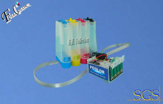 متوافق CISS مستمرّ حبر إمداد تموين نظام ل epson T1241 T1242 T1243 T1244 حبر خرطوش عدة cis