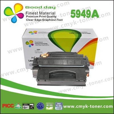 Q5949A 49A غطاء التونر الأسود المستخدم لـ HP LaserJet 1160 1320N