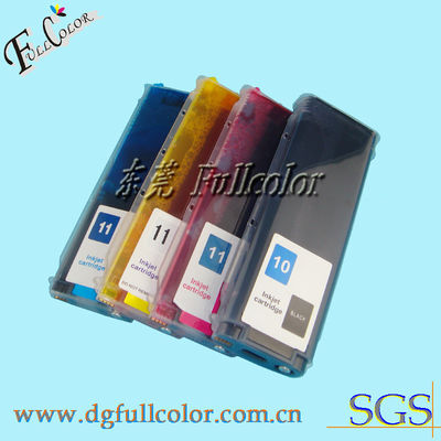 280ML 4 لون hp 10/11 شكل كبير حبر خرطوش ل hp DJ110 طابعة