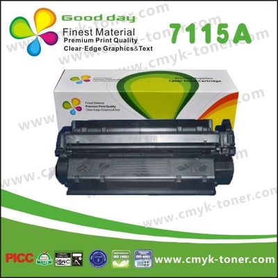C7115A بطاقة التونر السوداء مع HP LaserJet 1000 1005 1200 1200N